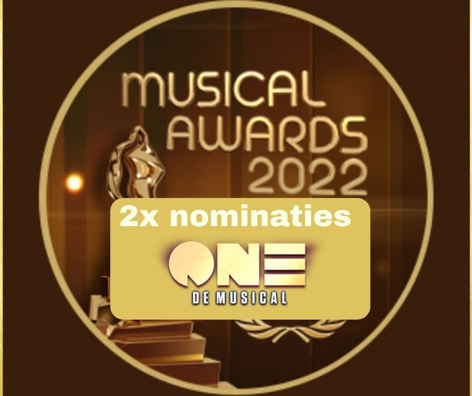 ONE heeft 2 nominaties voor de Musical Awards
